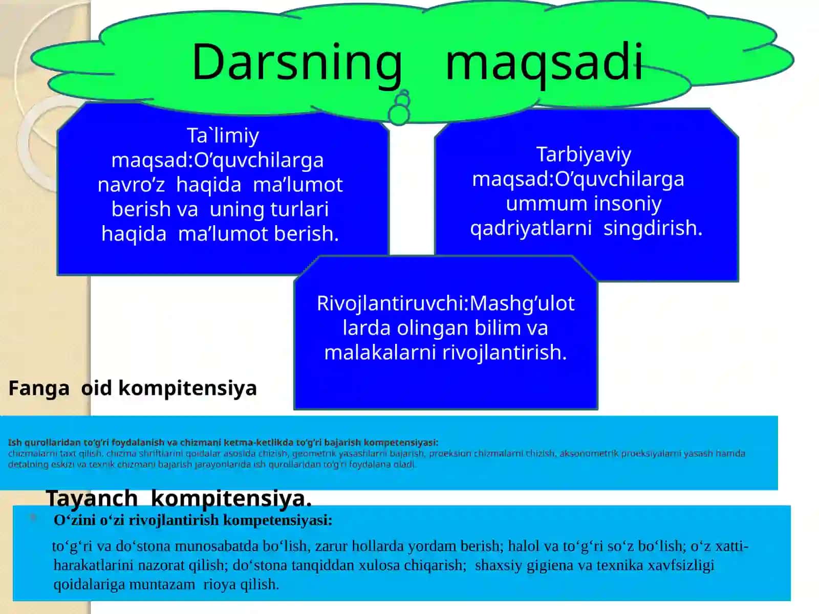"Navro’z" mavzusida ochiq dars 2