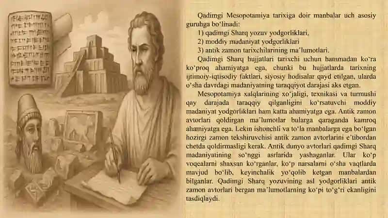 Qadimgi Mesopatamiya tarixiga kirish 2