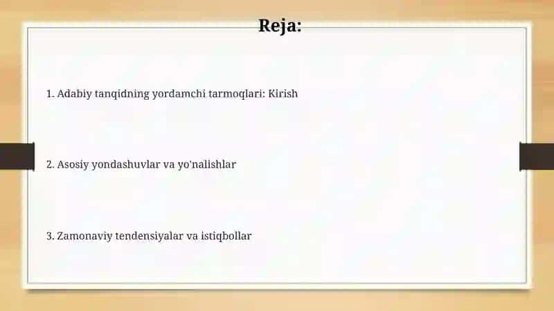 Adabiyotshunoslikning yordamchi sohalari 2