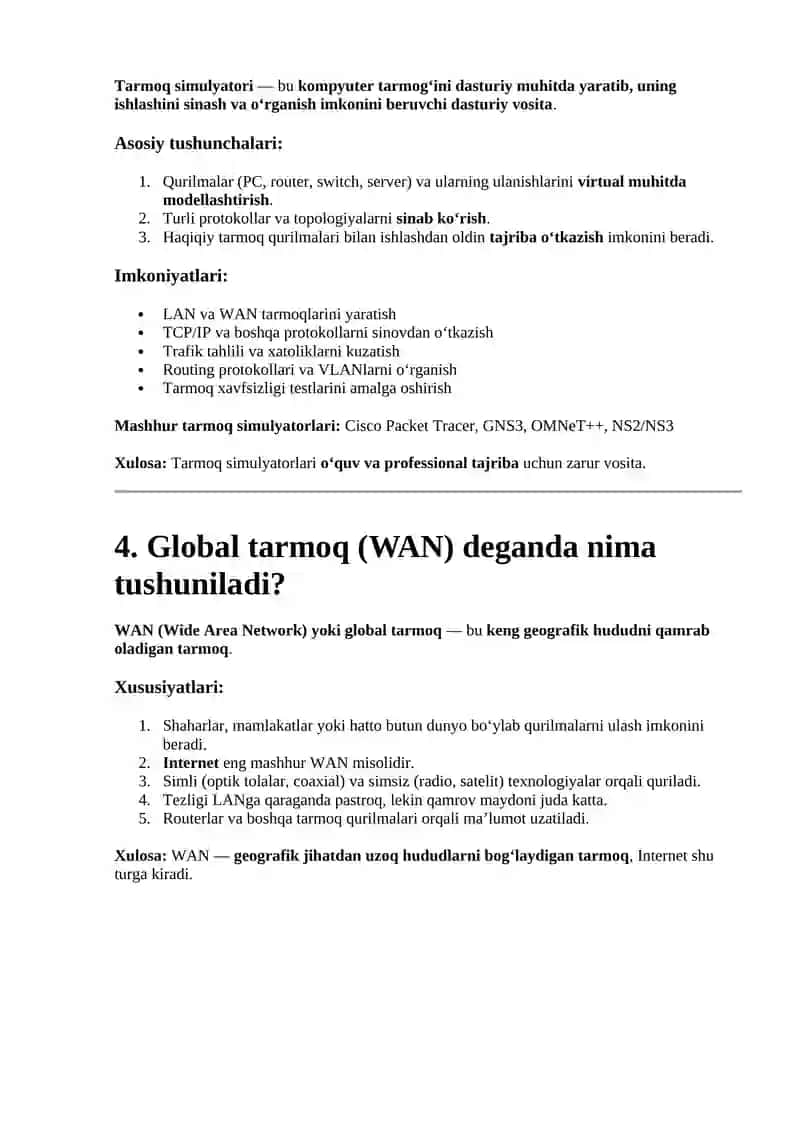 Ethernet texnologiyasi 2