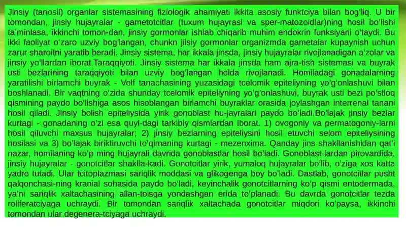 Jinsiy siklning gormonal boshqariluvi 2