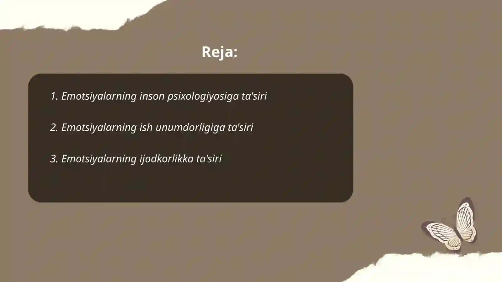 Emotsionallikning inson hayot faoliyatiga ta'siri 2