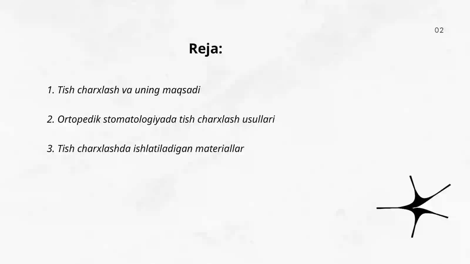Tish charxlashda ortopedik usullar 2