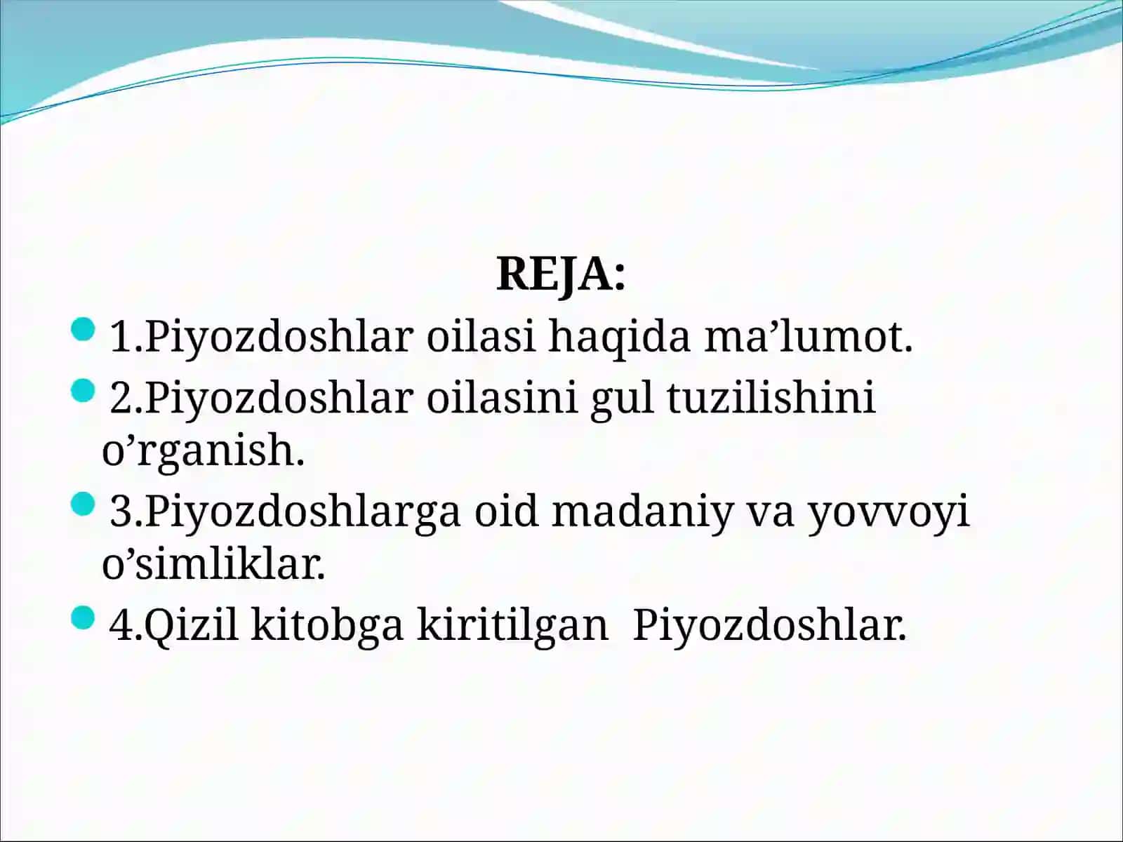 Piyozdoshlar oilasi 2
