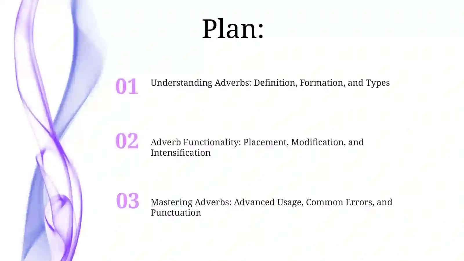 Theme: Adverb 2