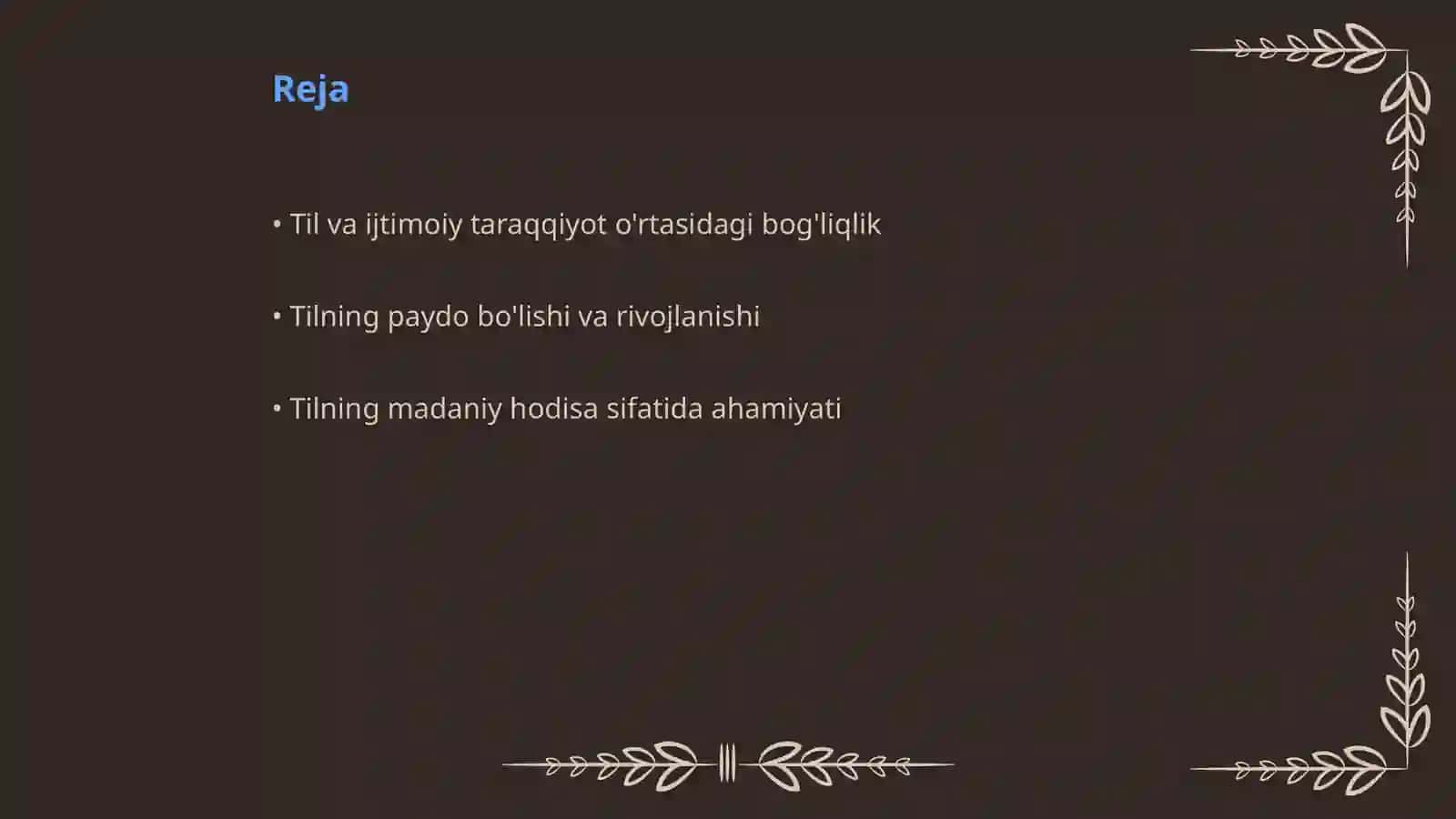 Tilning mohiyati 2