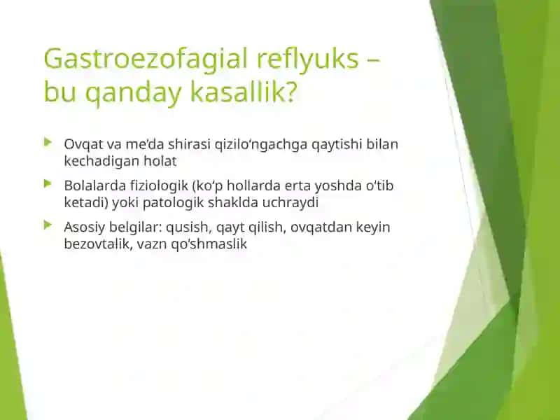 Gastroezofagial Reflyuks 2