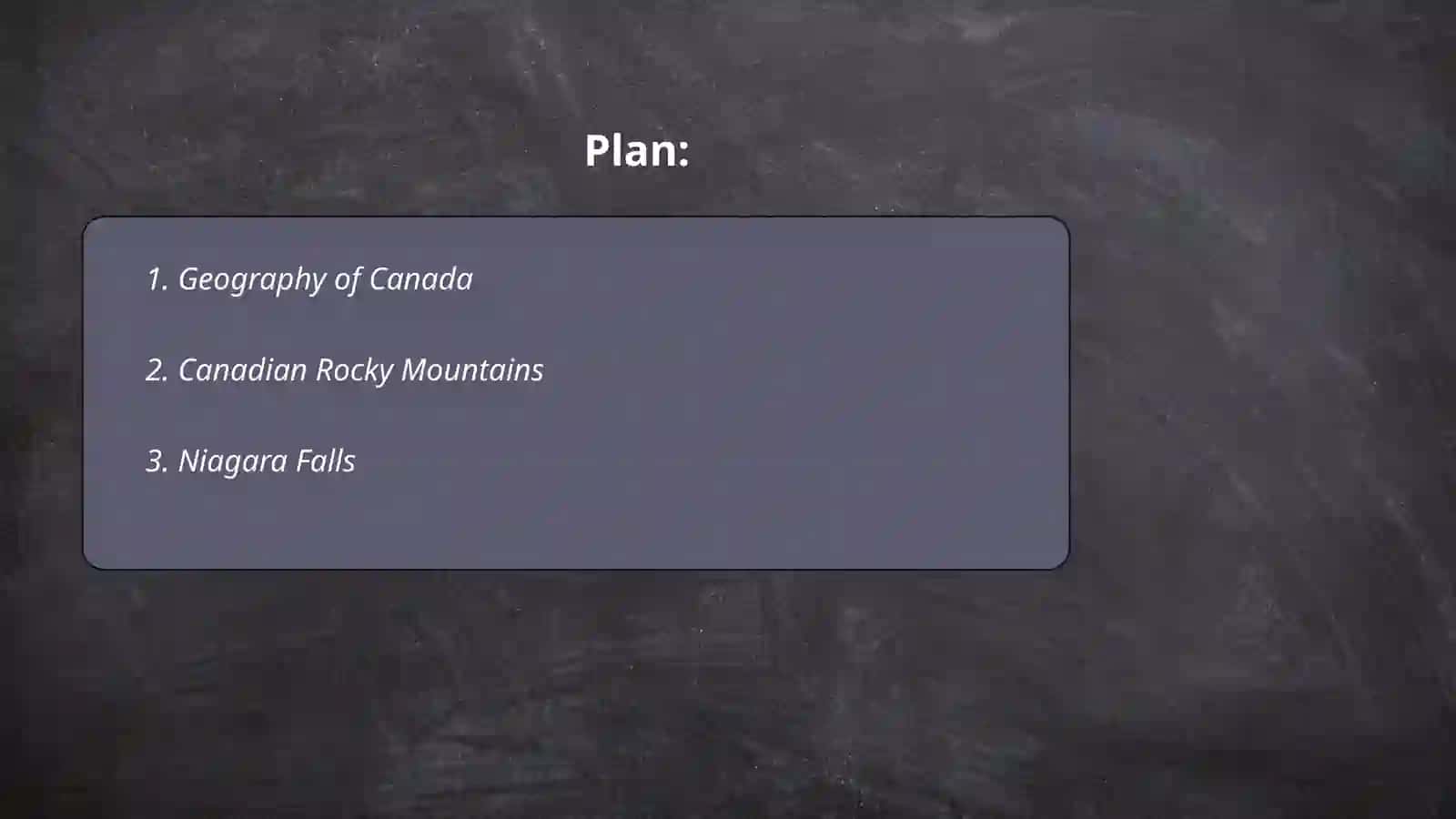 Geography of Canada 2