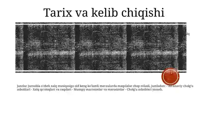 O’Zbek Xalq Musiqiy Folklori Janrlari 2