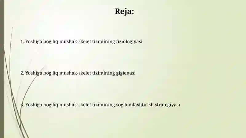 Suyak to'qimasining yoshga bog'liq o'zgarishlari 2