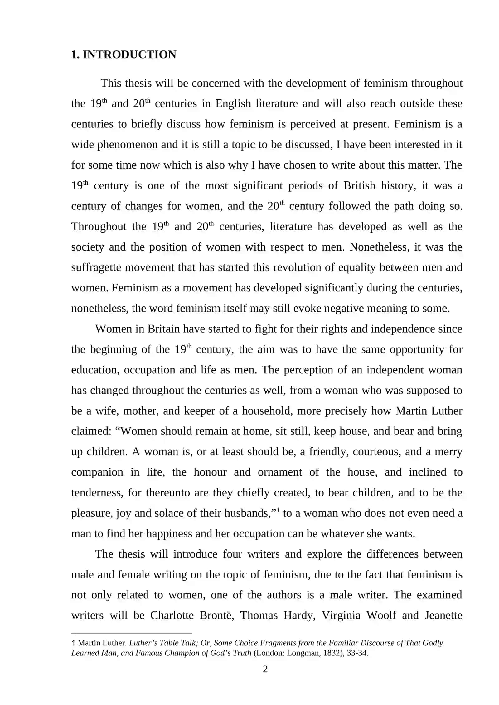 English literature in the 19 th century 2