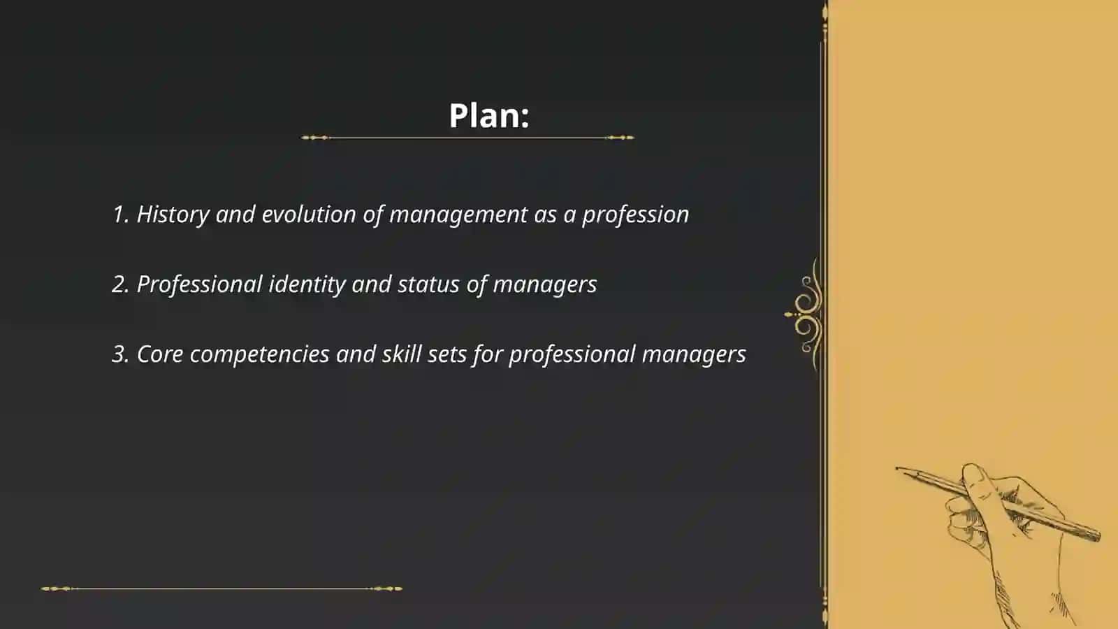 Management as a profession 2
