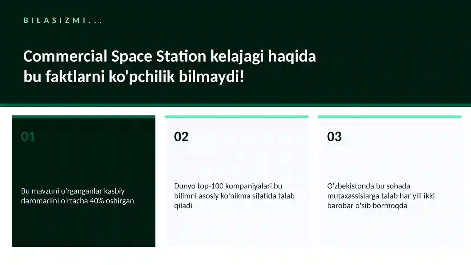 KOSMIK TEXNOLOGIYALAR 2