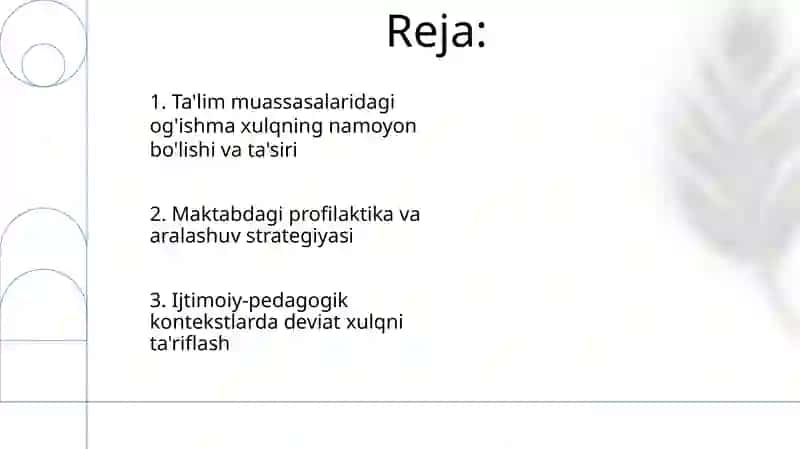 Deviatsiya ijtimoiy pedagogik muammo sifatida 2