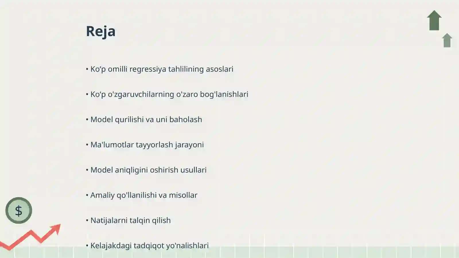 Koʻp omilli regressiya tahlili 2