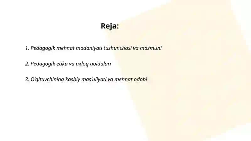 Pedagogik Mehnat Madaniyati 2