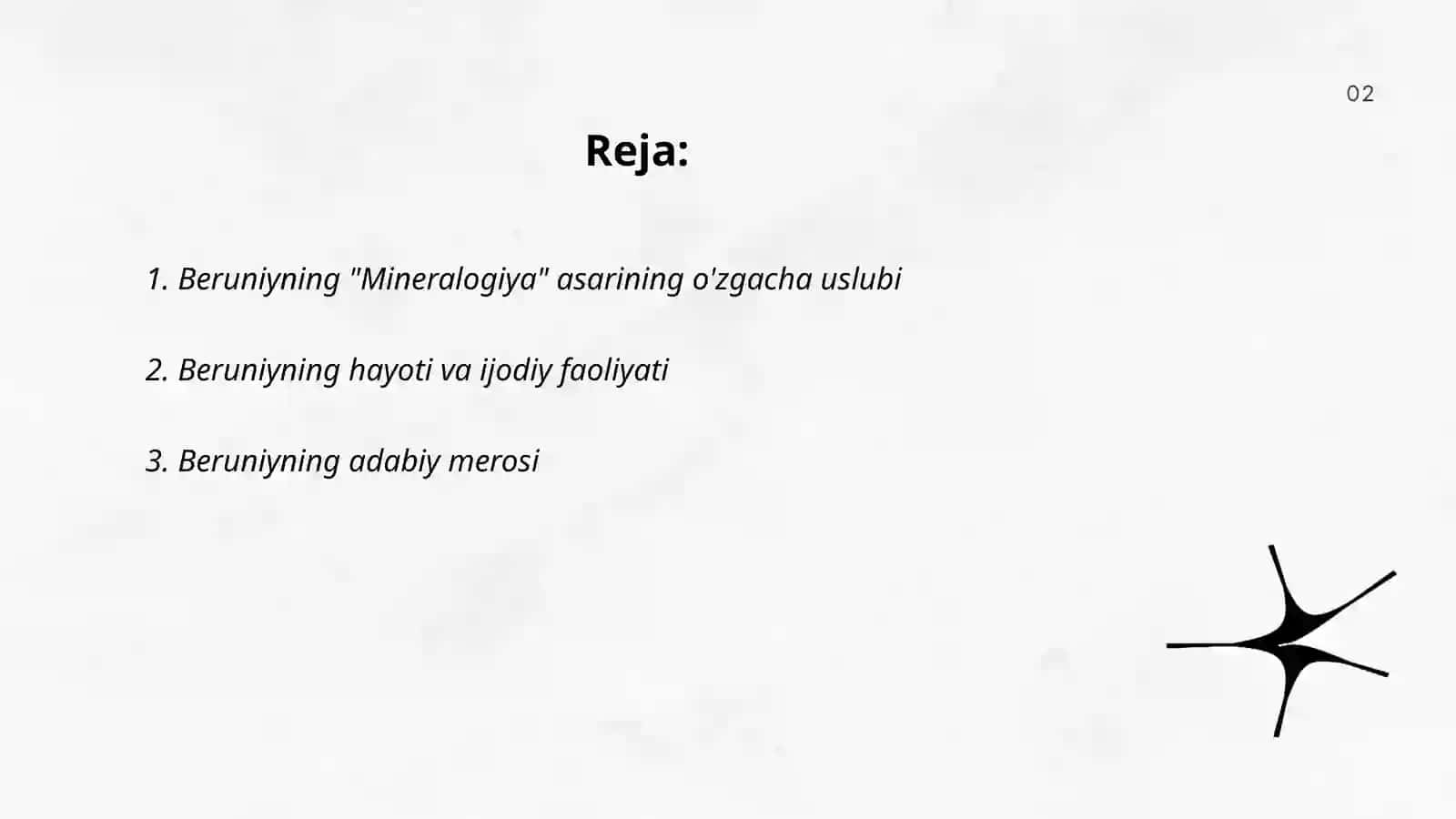 Beruniyning "Mineralogiya" asari 2