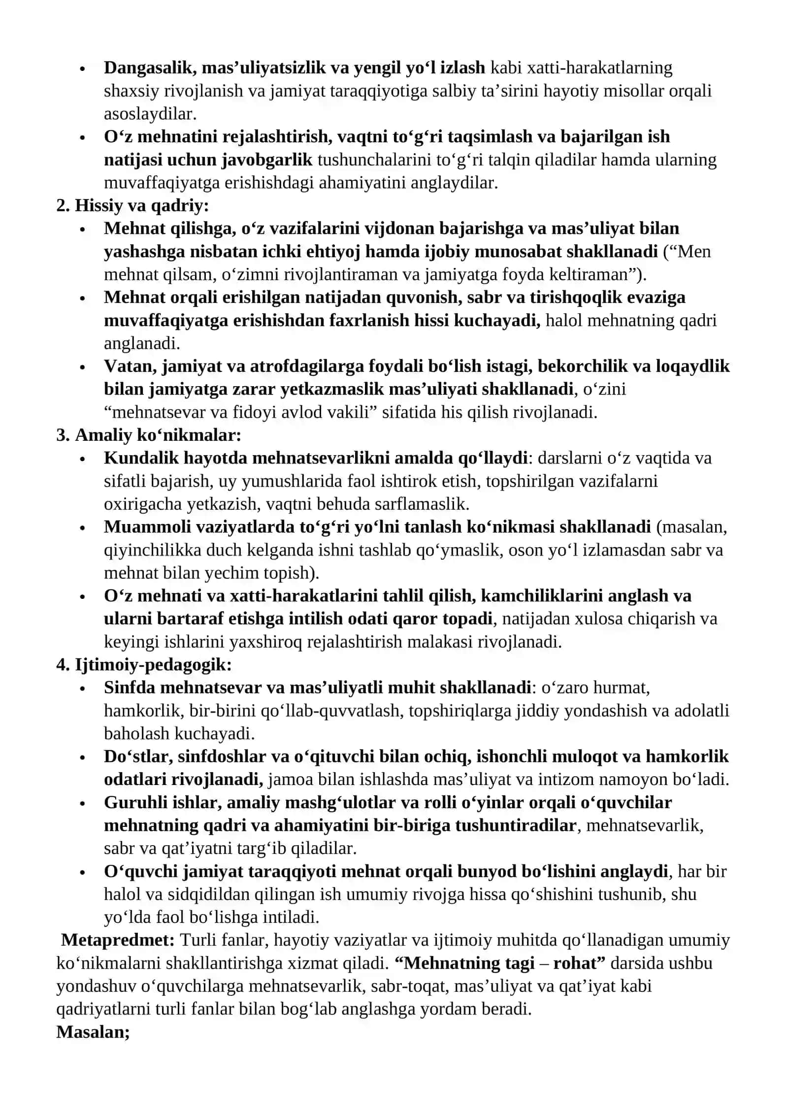 Mehnatning tagi–rohat 2