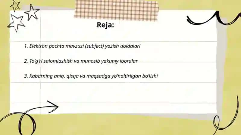 Email etiketi va onlayn muloqot madaniyati 2
