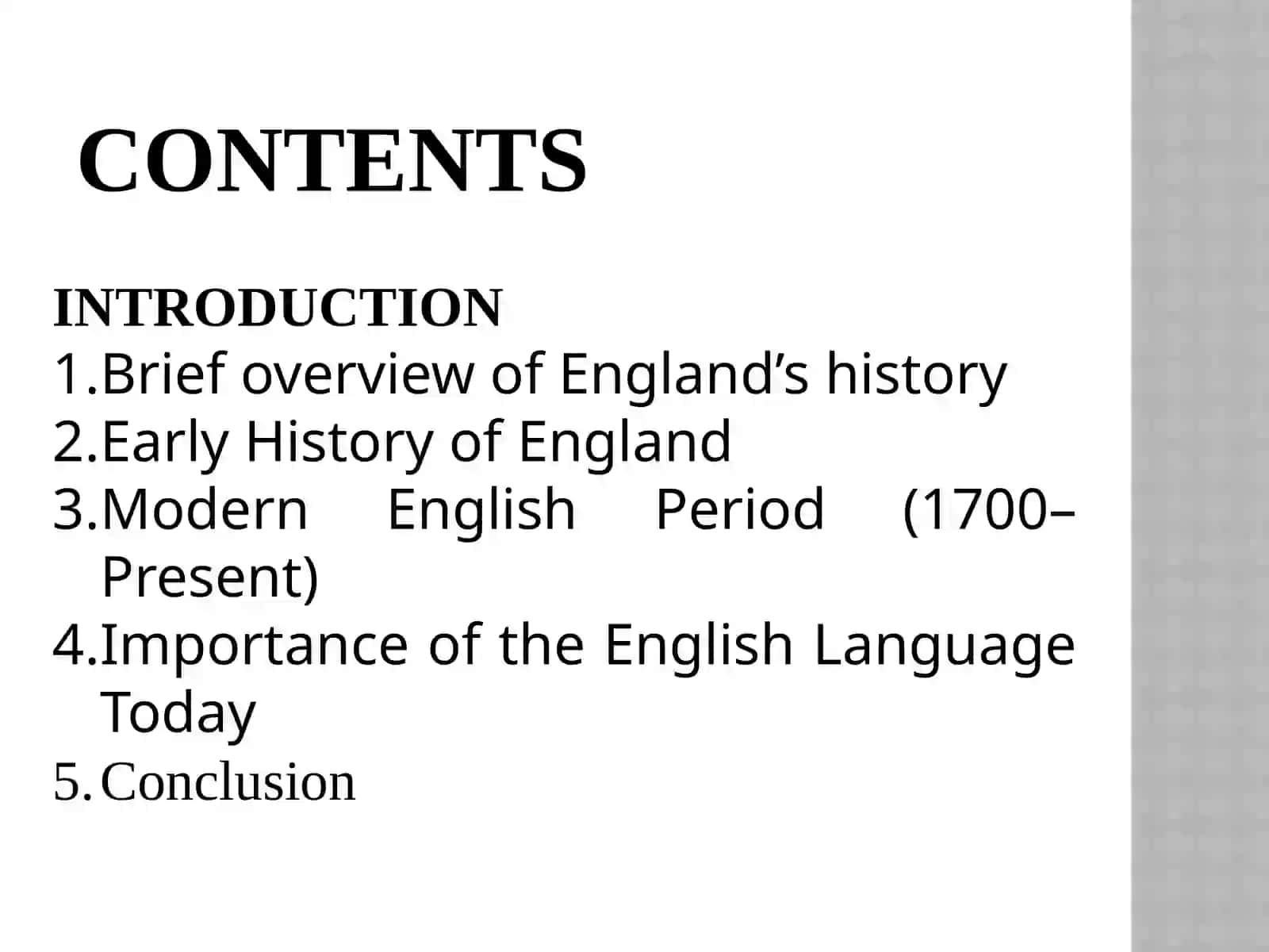From the History of England and Its Language 2