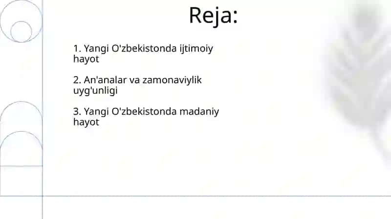 Yangi O'zbekistonda ijtimoiy va madaniy hayot 2
