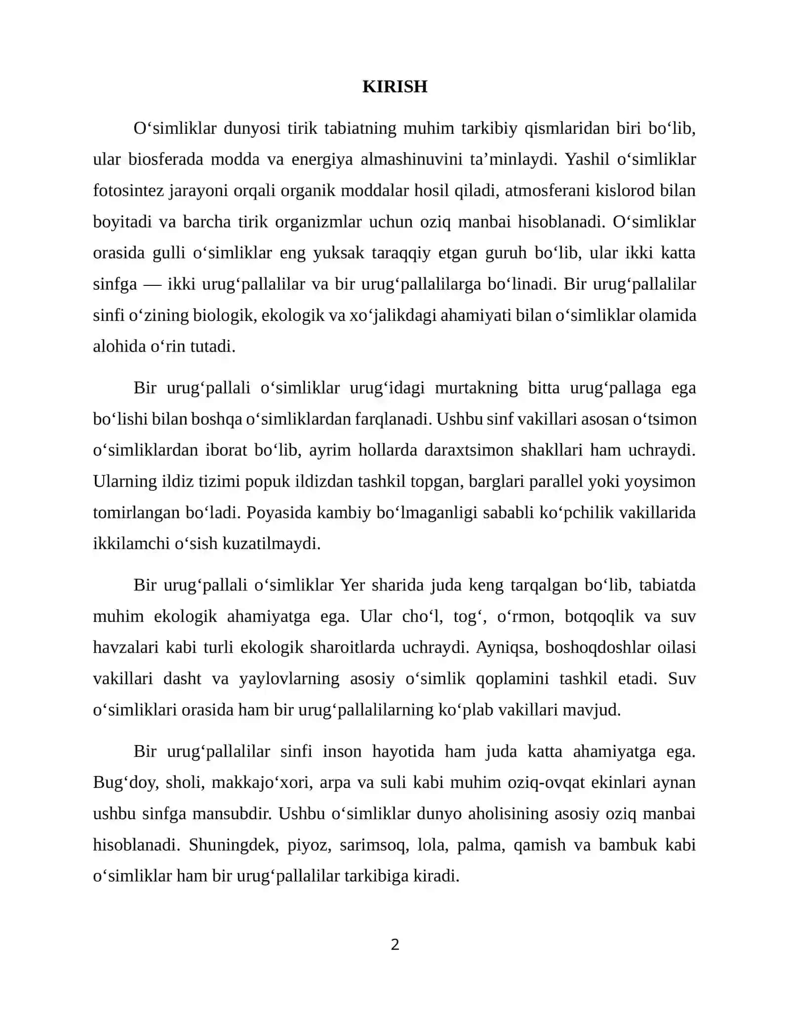BIR URUG‘PALLALILAR SINFI 2