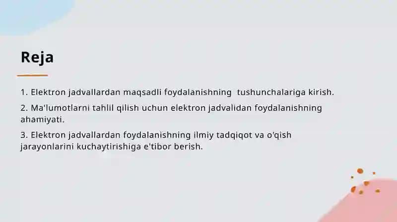 Elektronjadvallardan foydalanish 2