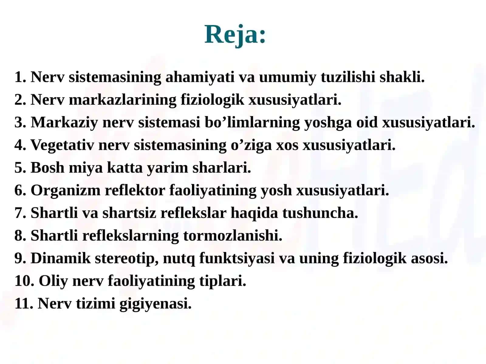Nerv tizimi 2