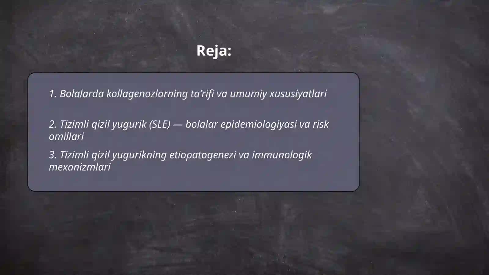 Bolalarda kollagenozlar 2