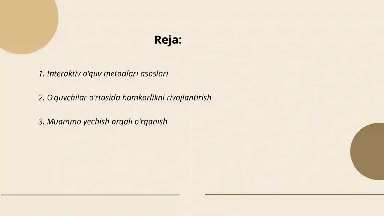 Material on interactive methods of teaching 2