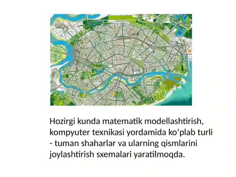 Shaharlarning urbanistik va hududiy tarkibi 2