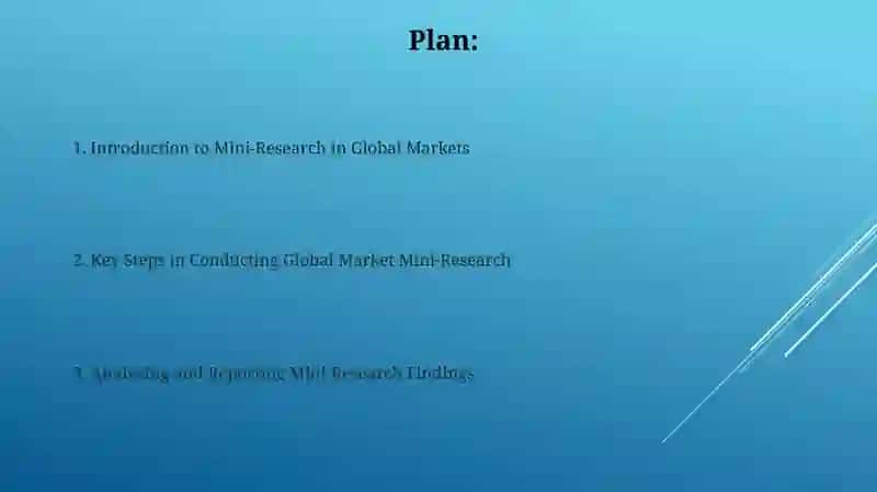 Conducting Mini-Research on Global Markets 2