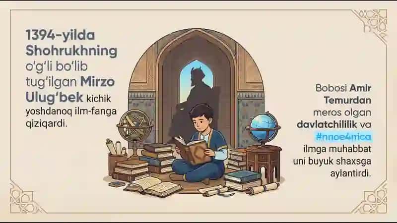 Mirzo Ulugʻbek - davlat arbobi va buyuk olim 2