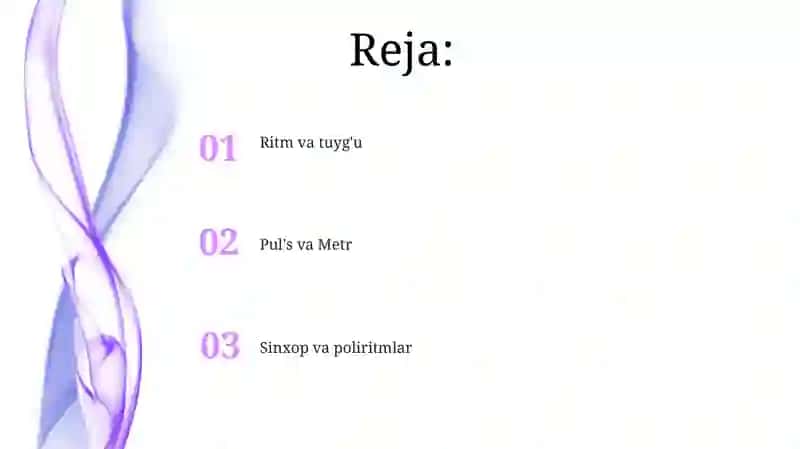 Musiqada ritmik harakatlar 2