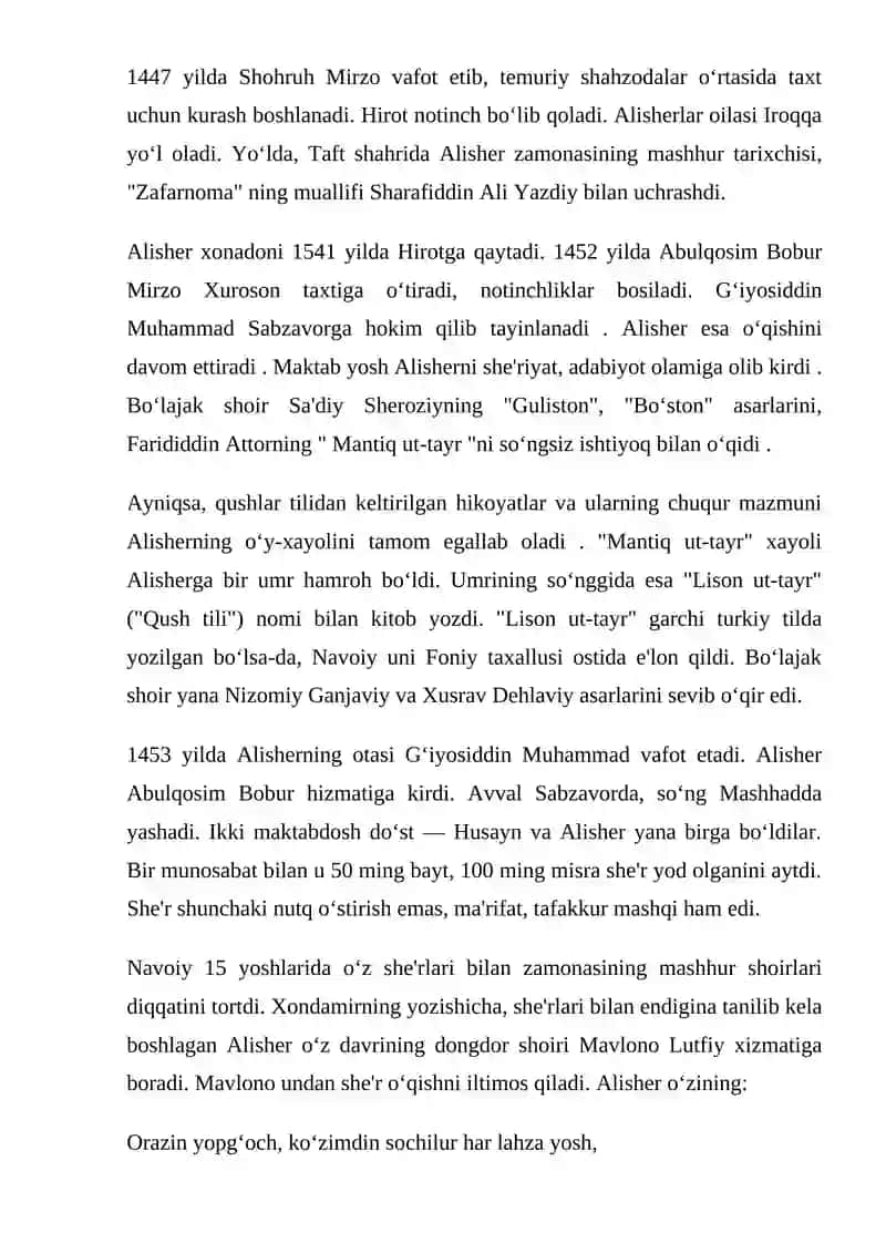 ALISHER NAVOIY 2