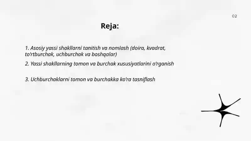 Boshlangʻich sinf matematika darslarida yassi shakllarni oʻrgatish 2