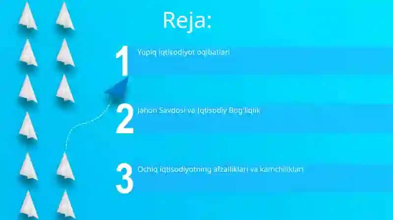 Ochiq va yopiq iqtisodiyot 2