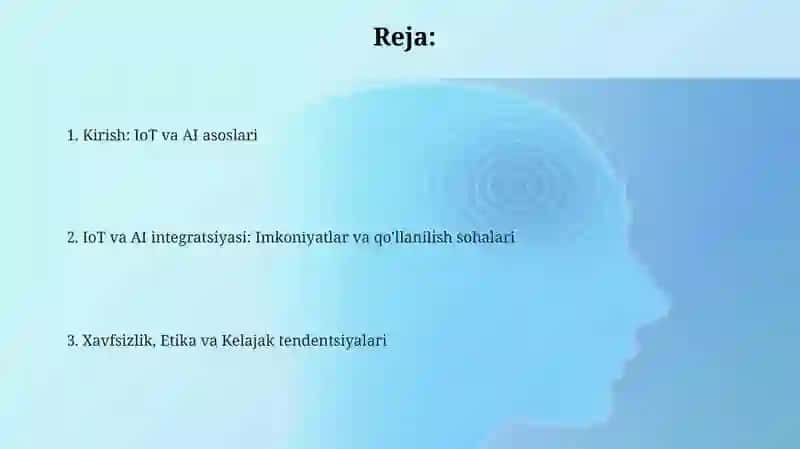 IoT va AI asoslari 2
