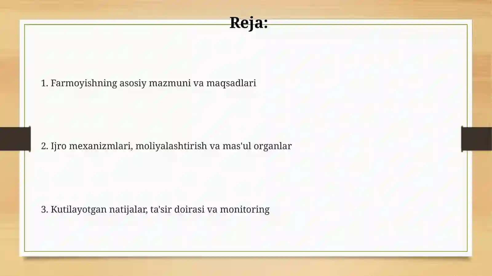 Farmoyishning 48 60 sonli qarori haqida 2