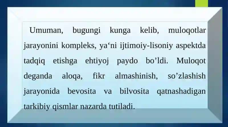 LISONIY HAMJAMIYATNING MULOQOT VOSITALARI 2