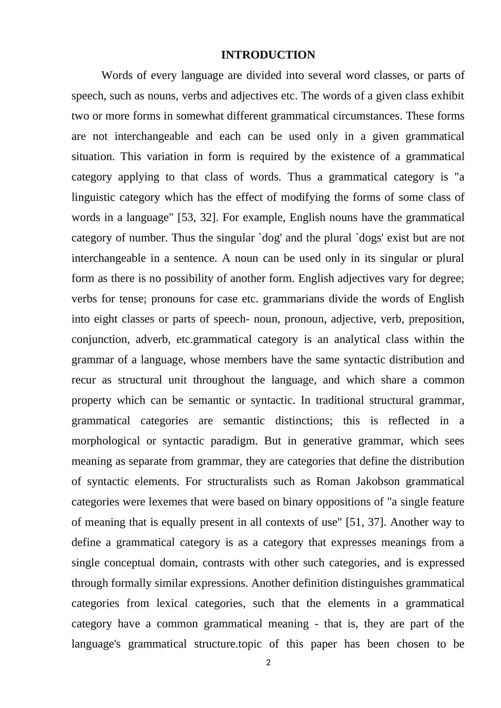 GRAMMATICAL CATEGORIES OF MODERN ENGLISH 2
