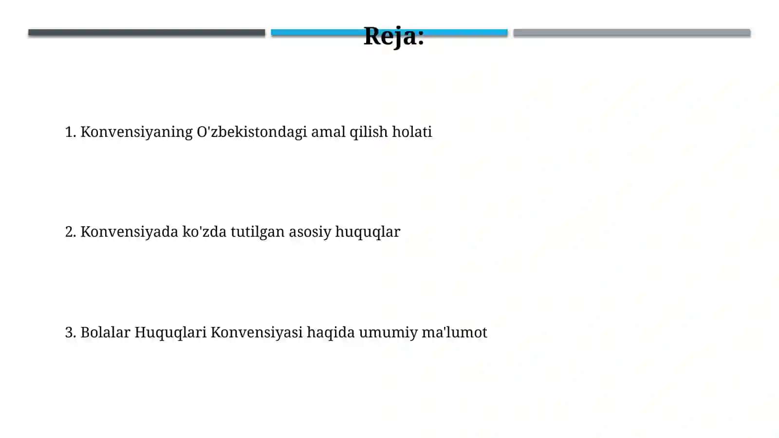 Bolalar Huquqlari Konvensiyasi 2
