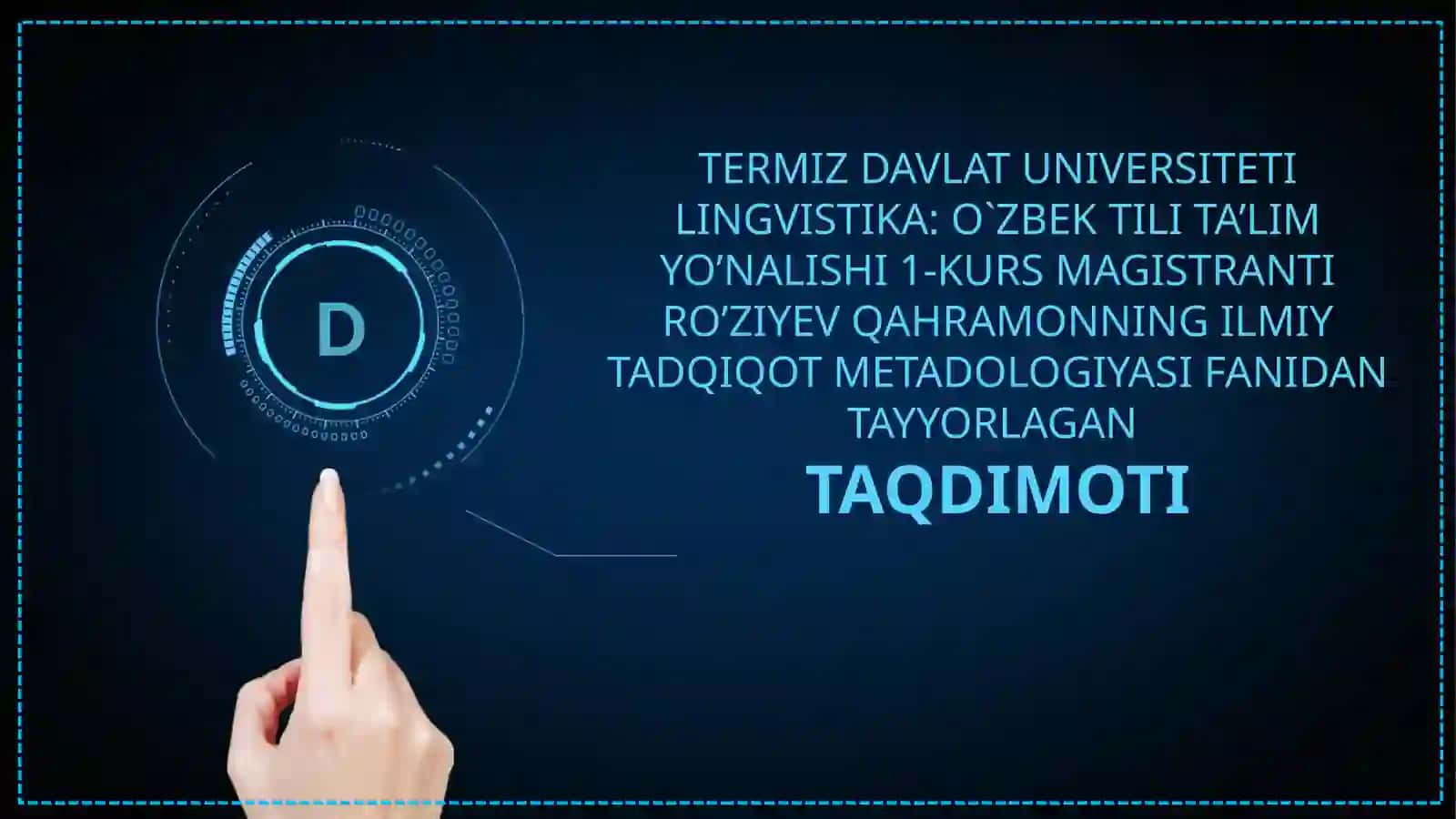 ILMIY TADQIQOTNING TIPLARI 2