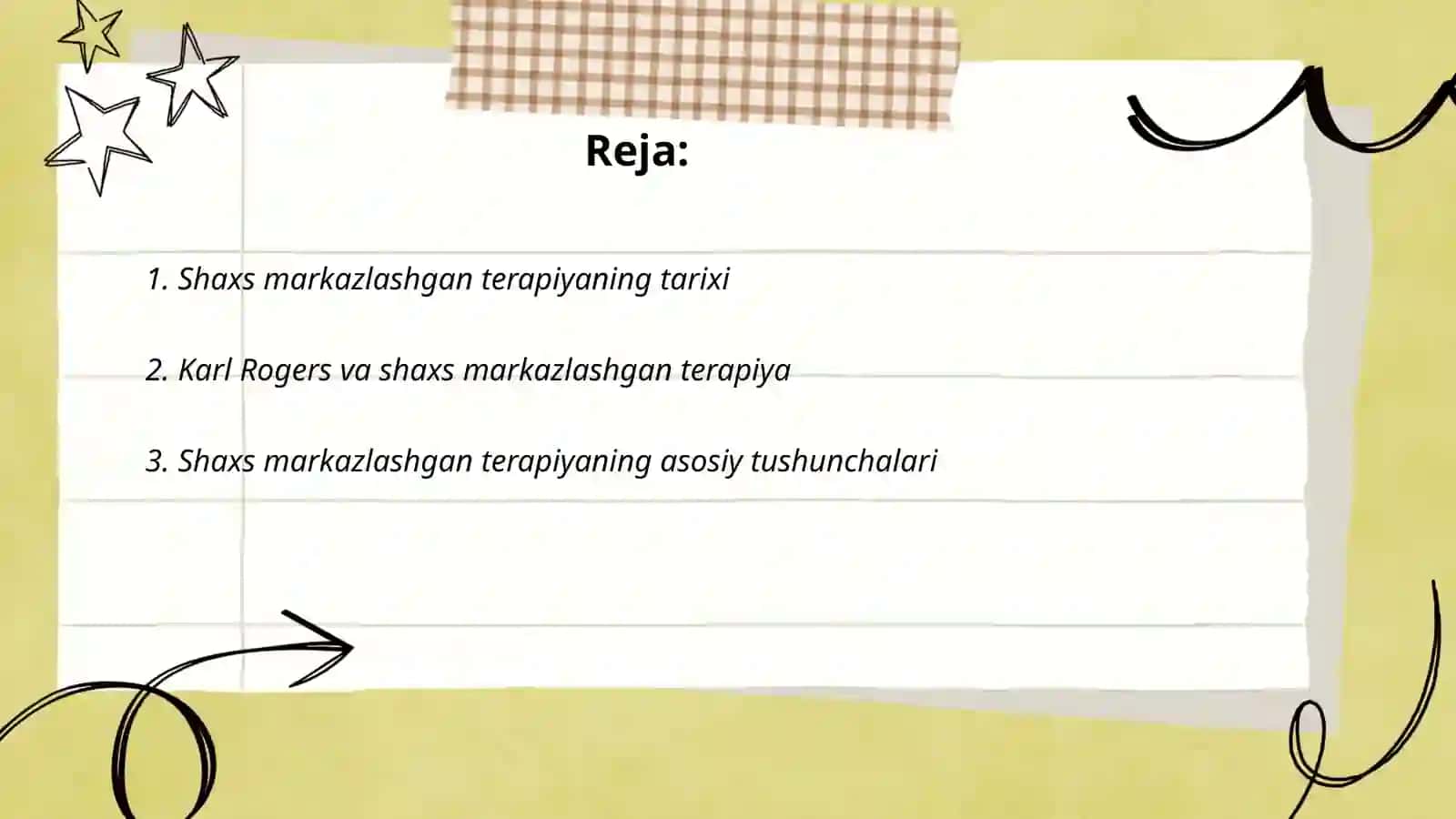 Shaxs markazlashgan terapiya 2