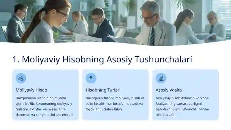 Moliyaviy Hisob 2