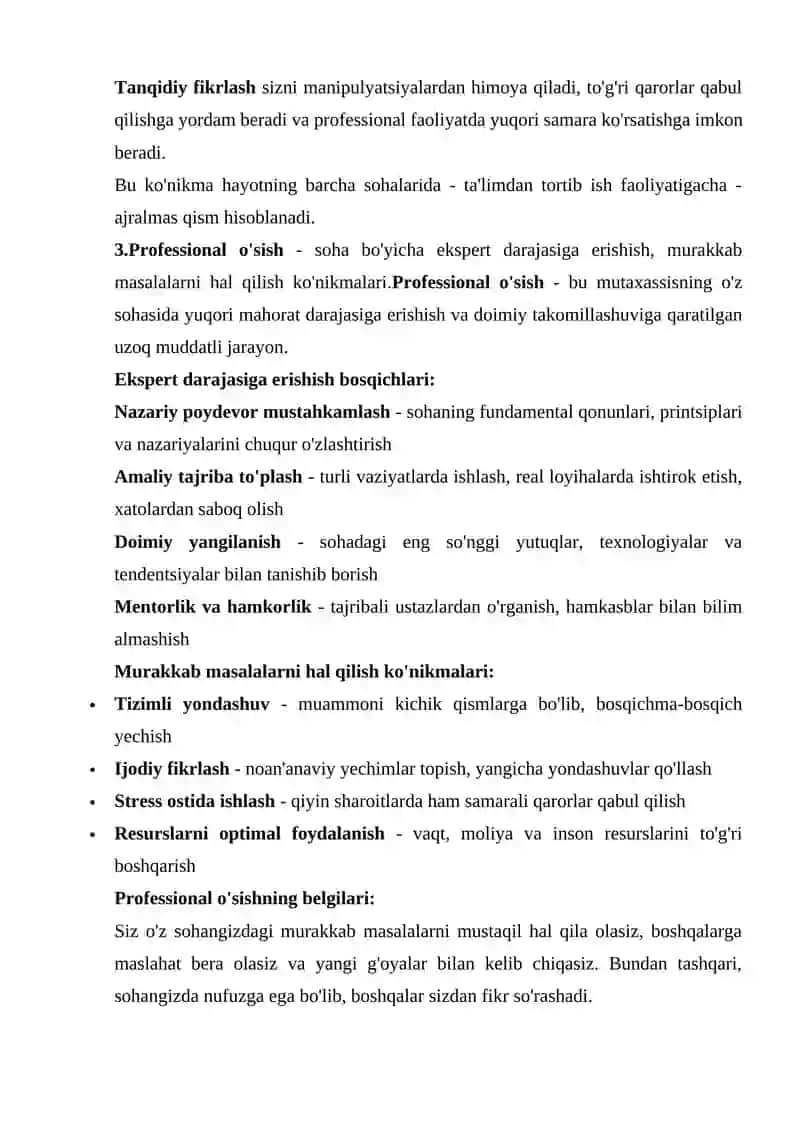 Adabiyotlar bilan muntazam ishlashning afzalliklari 2
