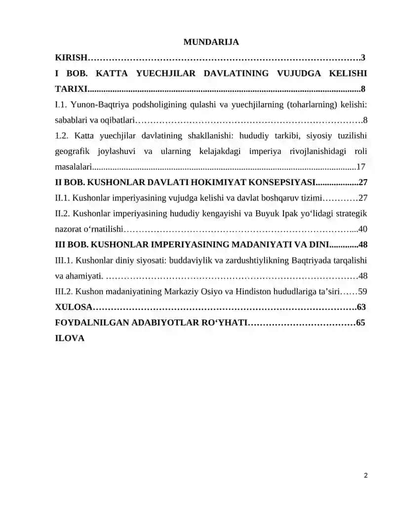 KUSHONLAR IMPERIYASI BOSHQARUVI 2