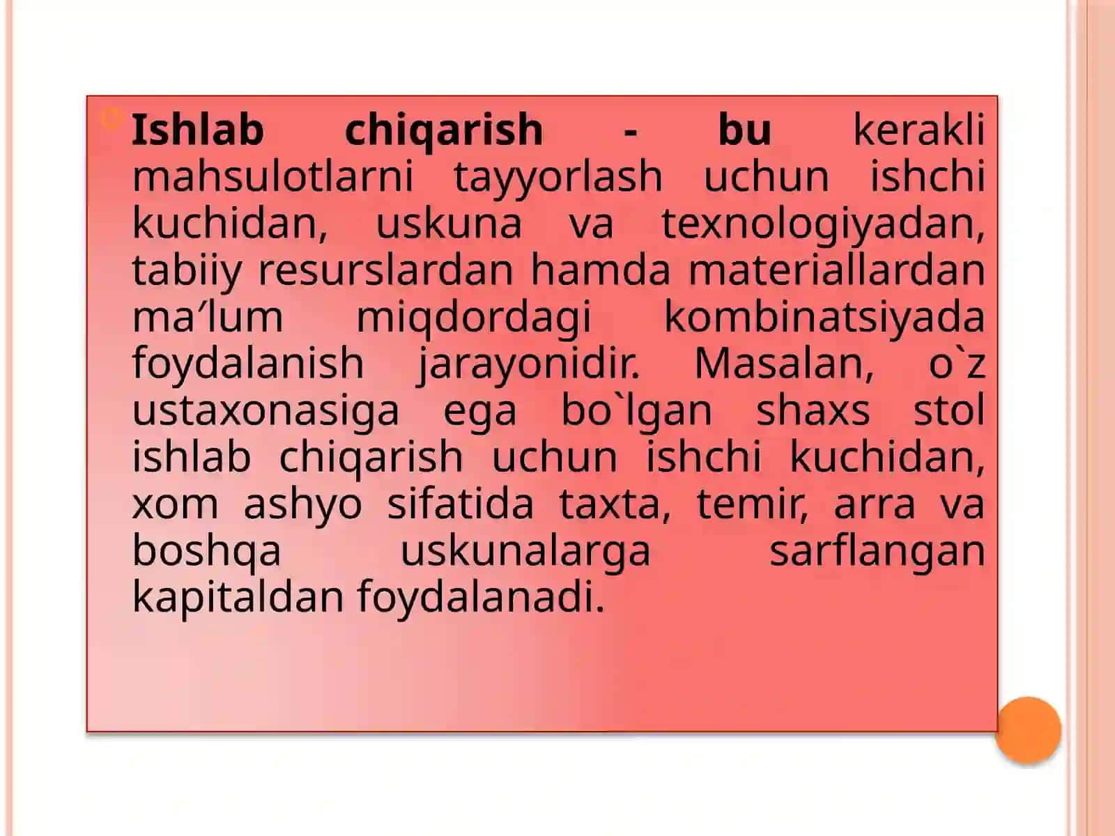 ISHLAB CHIQARISH NAZARIYASI 2