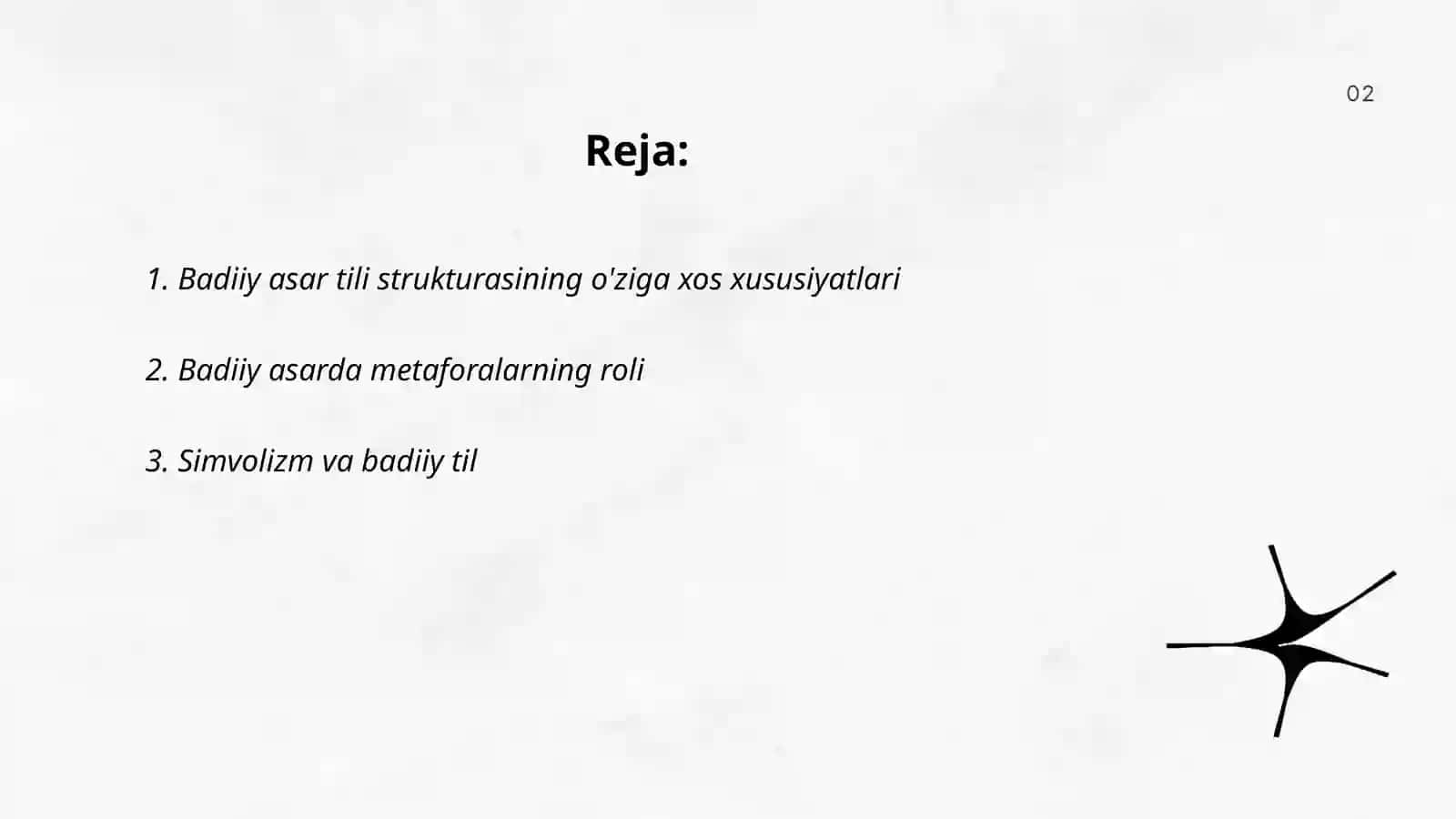 Badiy asar tilini xususiyatlari 2
