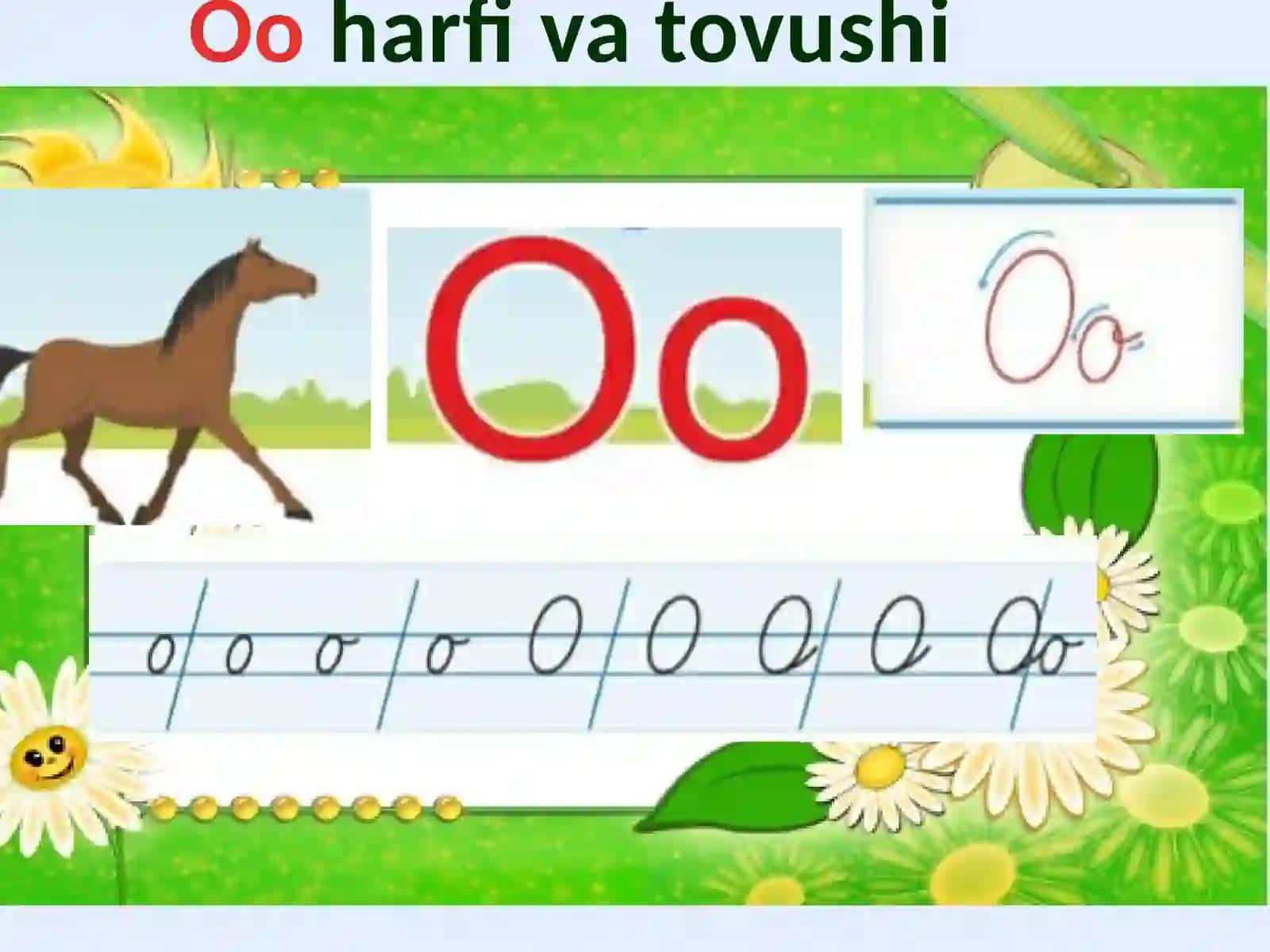 “Oo tovushi va Oo harfi ” 2